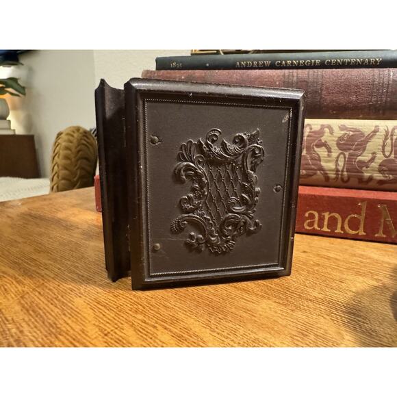 Antique Double Daguerreotype Photograph Man & Woman Ninth Plate Victorian Moody - Picture 11 of 16